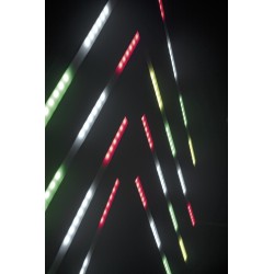 44502 Showtec Pixelstrip 40 pixel RGB controllabili individualmente 50 cm barra led luce discoteca eventi KaotikaStore