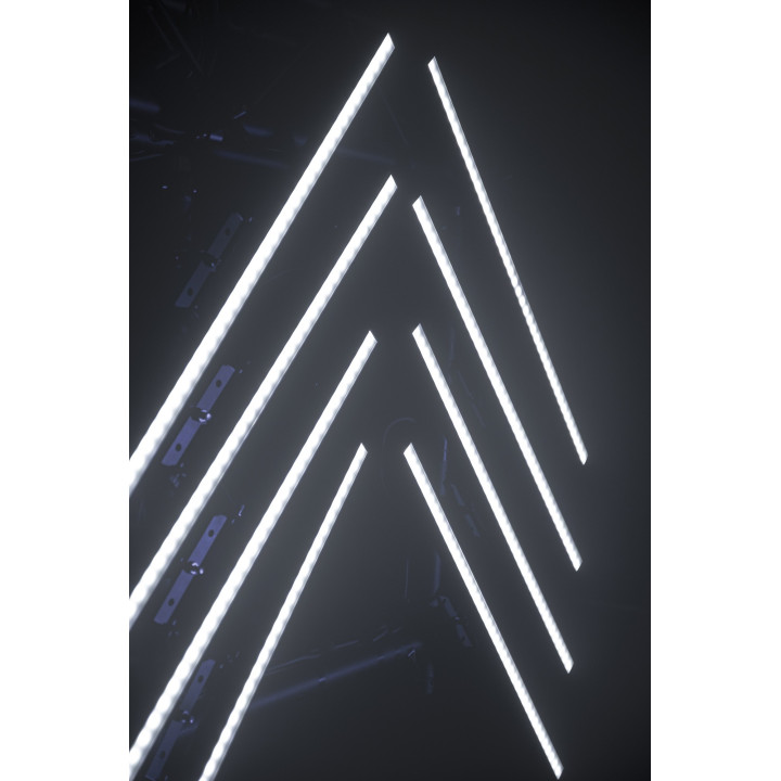 44502 Showtec Pixelstrip 40 pixel RGB controllabili individualmente 50 cm barra led luce discoteca eventi KaotikaStore