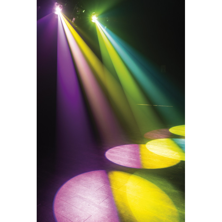 45026 Showtec Shark Barrel One Compact 100 W LED Scanner effetto luce per dj discoteca feste disco pub KaotikaStore