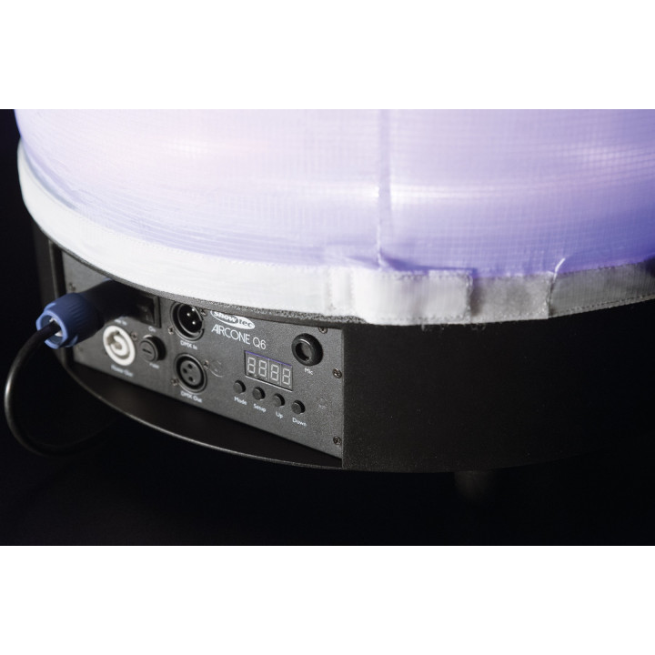 40314 Showtec Aircone Q6 WDMX DMX LED effetto decorativo adatto locali pub fiere sagre eventi discoteca KaotikaStore
