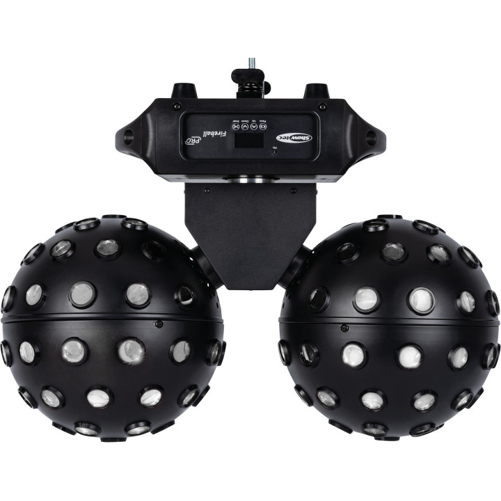 43177 Showtec Fireball PRO Luce a effetto RGBW a doppia sfera girevole automatico a tempo di musica palla da discoteca