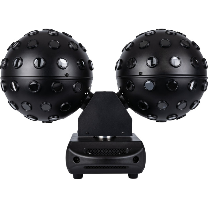 43177 Showtec Fireball PRO Luce a effetto RGBW a doppia sfera girevole automatico a tempo di musica palla da discoteca