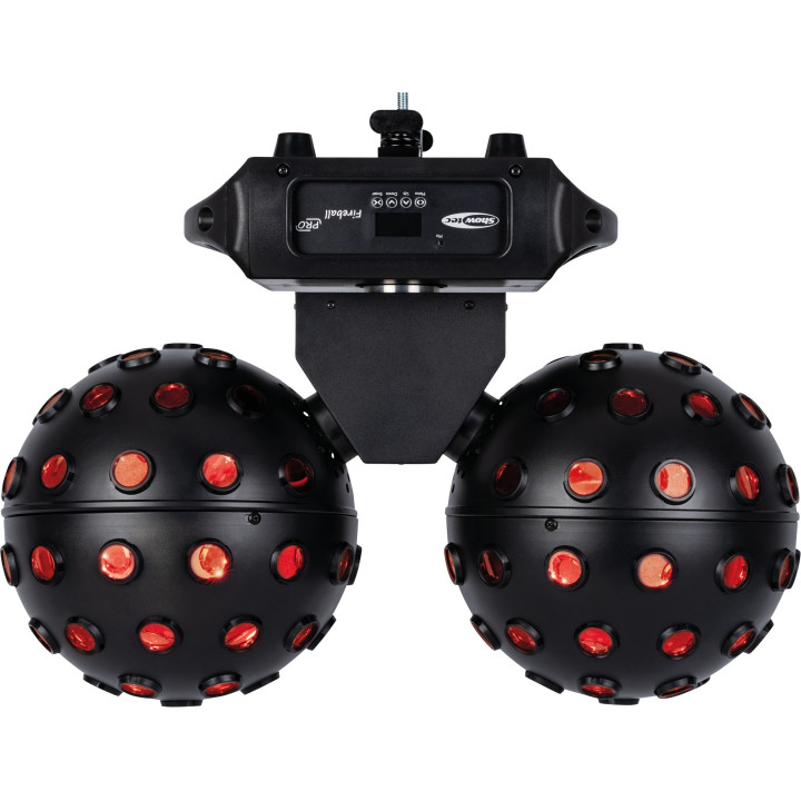 43177 Showtec Fireball PRO Luce a effetto RGBW a doppia sfera girevole automatico a tempo di musica palla da discoteca