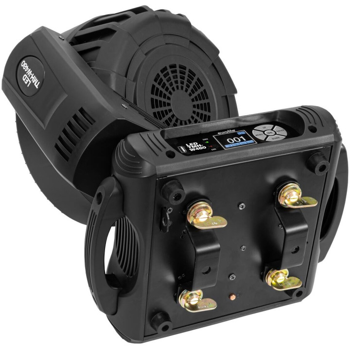 51785935 EUROLITE LED TMH-W480 Moving Head Wash Zoom testa mobile movimento rotante automatico 12 LED RGBW da 40 KaotikaStore