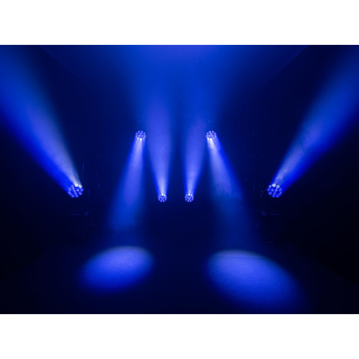 51785935 EUROLITE LED TMH-W480 Moving Head Wash Zoom testa mobile movimento rotante automatico 12 LED RGBW da 40 KaotikaStore