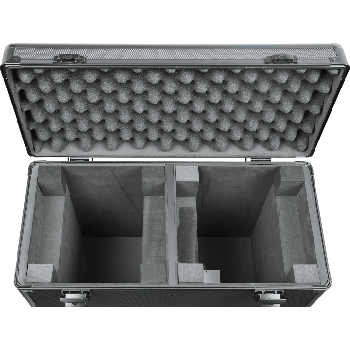 D7048 Showtec Case per 2x Shark One Spot Wash Zoom Wash Combi flightcase custodia valigia protezione testa mobile KaotikaStore