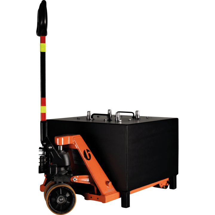 E7670026 Showgear Contrappeso Ballast per truss P 425 kg nero 66 x 66 x 50 cm per stabilizzare costruzioni truss KaotikaStore