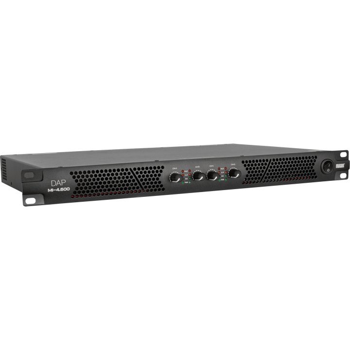 D4251 DAP MI-4.600 Amplificatore da installazione a 4 canali con DSP e Milan (4x 600 W) KaotikaStore