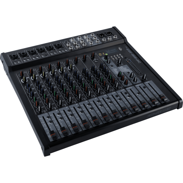 D2403 DAP GIG-123 V2 Mixer analogico a 12 canali con FX 3 ingressi di linea stereo XLR con EQ a 3 bande KaotikaStore