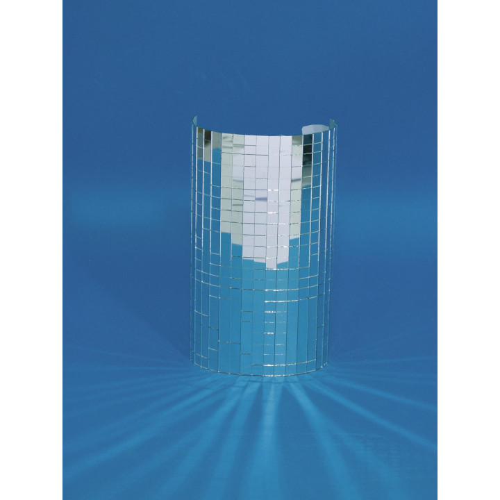Foglio adesivo specchi dimensione 20x20cm decorazione specchietti 10x10mm per discoteca bancone piano bar KaotikaStore
