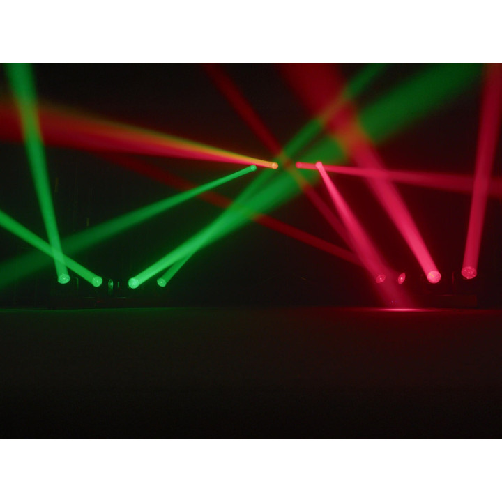 EUROLITE LED TMH Bar B240 Moving Head Beam barra teste mobili a led per discoteca dj piccoli palchi service luci KaotikaStore