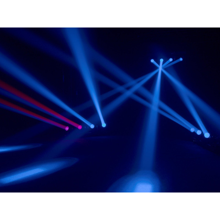 EUROLITE LED TMH Bar B240 Moving Head Beam barra teste mobili a led per discoteca dj piccoli palchi service luci KaotikaStore