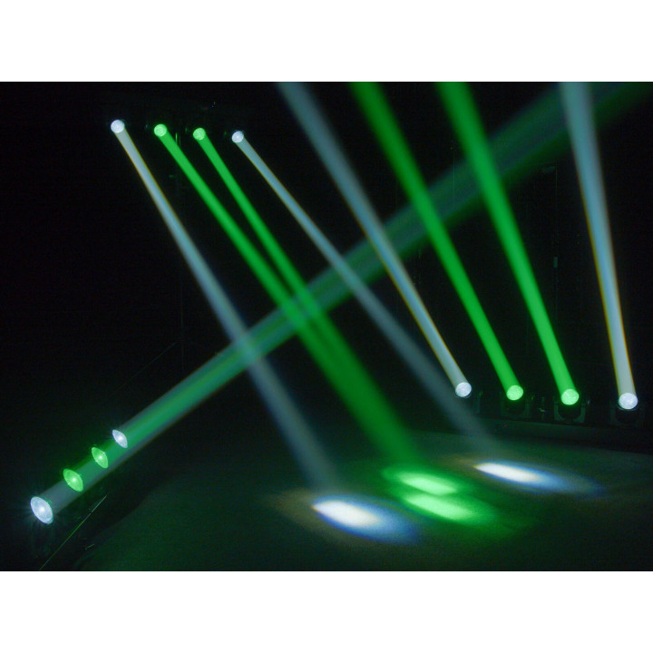 EUROLITE LED TMH Bar B240 Moving Head Beam barra teste mobili a led per discoteca dj piccoli palchi service luci KaotikaStore