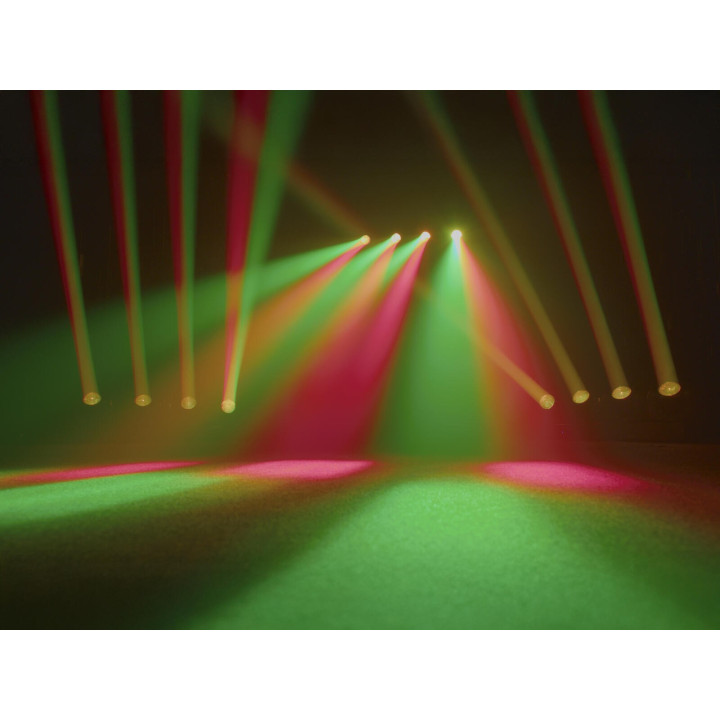 51786059 EUROLITE LED TMH Bar B240 Moving Head Beam barra con teste mobili a led per discoteca dj piccoli palchi pub service luc