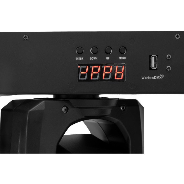 EUROLITE LED TMH Bar B240 Moving Head Beam barra teste mobili a led per discoteca dj piccoli palchi service luci KaotikaStore