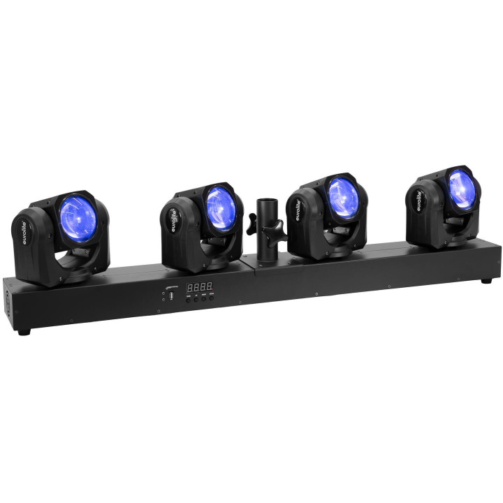 EUROLITE LED TMH Bar B240 Moving Head Beam barra teste mobili a led per discoteca dj piccoli palchi service luci KaotikaStore
