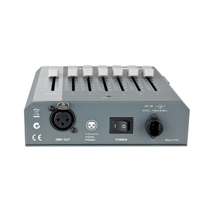 Showtec SDC-6 DMX controller semplificato fino 6 canali per settaggio fari ed effetti luce