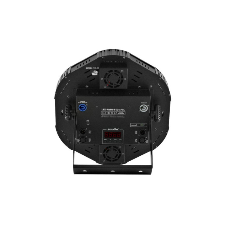 EUROLITE LED RETRO 6 Spot ABL - KaotikaStore - 4026397755633
