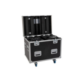ROADINGER Flightcase HIGHLINE 4x LED IP TMH-S250/B250