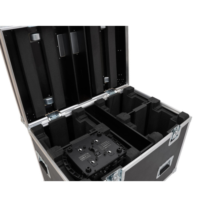 ROADINGER Flightcase HIGHLINE 4x LED IP TMH-S250/B250
