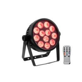 EUROLITE LED 4C-12 Silent Slim Spot - KaotikaStore - 4026397661583