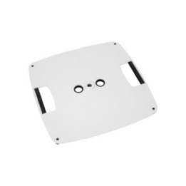 OMNITRONIC BPS-2 Supporto alto per cassa/piastra di base bianca - KaotikaStore - 4026397683028