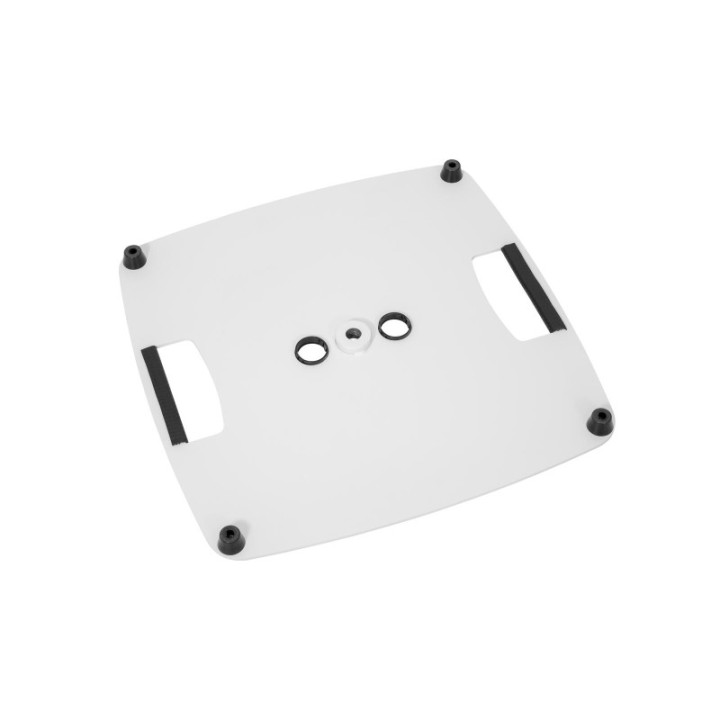 OMNITRONIC BPS-2 Supporto alto per cassa/piastra di base bianca - KaotikaStore - 4026397683028