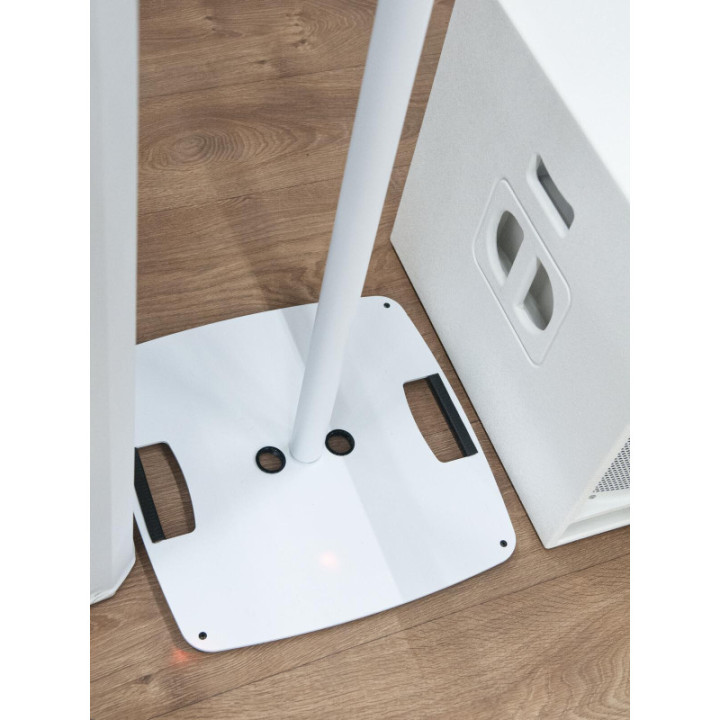 OMNITRONIC BPS-2 Supporto alto per cassa bianco - KaotikaStore - 4026397697322