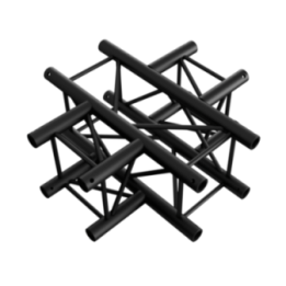 GQ30016B MILOS Pro-30 Square G Truss - Cross 4-way G (Global & Euro Ø 29
