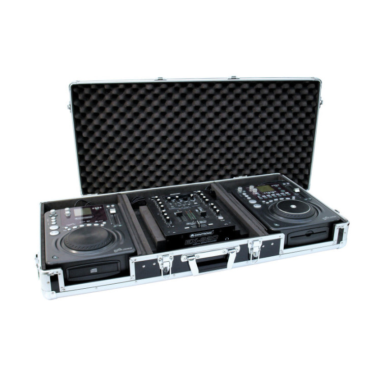 ROADINGER Console universale DIGI-1 2xCD/1xM-12 nero - KaotikaStore - 4026397376708