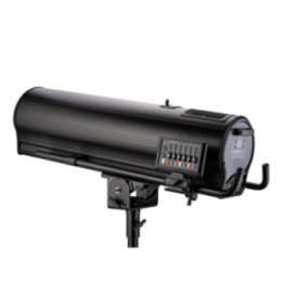 EUROLITE LED SL-1000 MFZ Search Light DMX con flightcase - KaotikaStore - 4026397727289