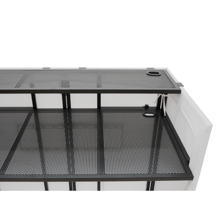 OMNITRONIC Mobile DJ Stand DJTV-1 incl. Cover - KaotikaStore - 4026397739596
