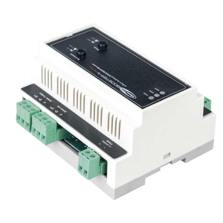 50795 SHOWTEC Booster-4 Install DIN Rail KaotikaStore 8717748492920