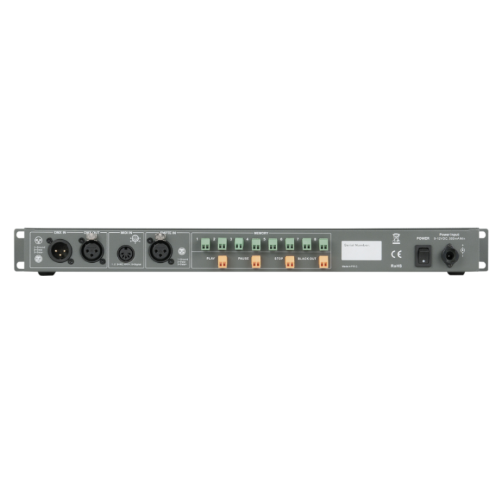 50821 SHOWTEC DR Pro Rack DMX Recorder KaotikaStore 8717748303950