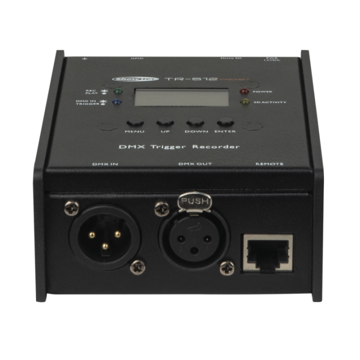 50823 SHOWTEC TR-512 Pocket DMX Trigger/Recorder KaotikaStore 8717748530455