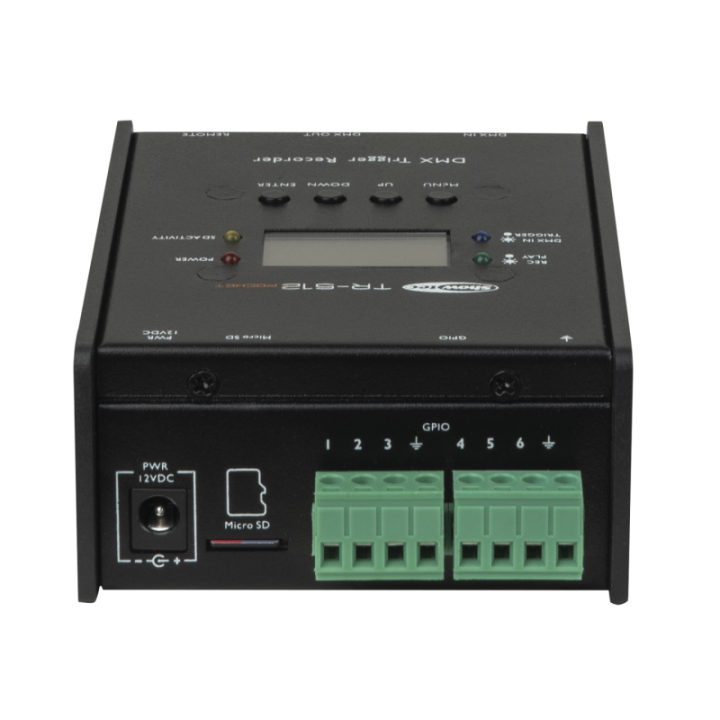 50823 SHOWTEC TR-512 Pocket DMX Trigger/Recorder KaotikaStore 8717748530455