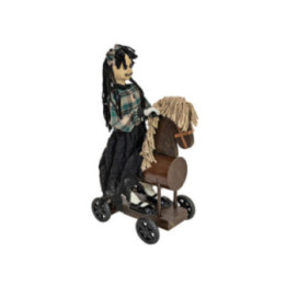EUROPALMS Halloween Figure Girl on Pony
