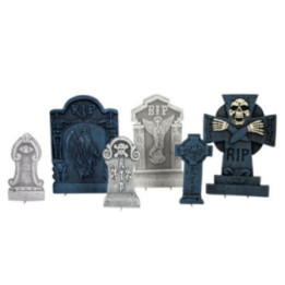 EUROPALMS Set di lapidi di Halloween "Cimitero" - KaotikaStore - 4026397676280