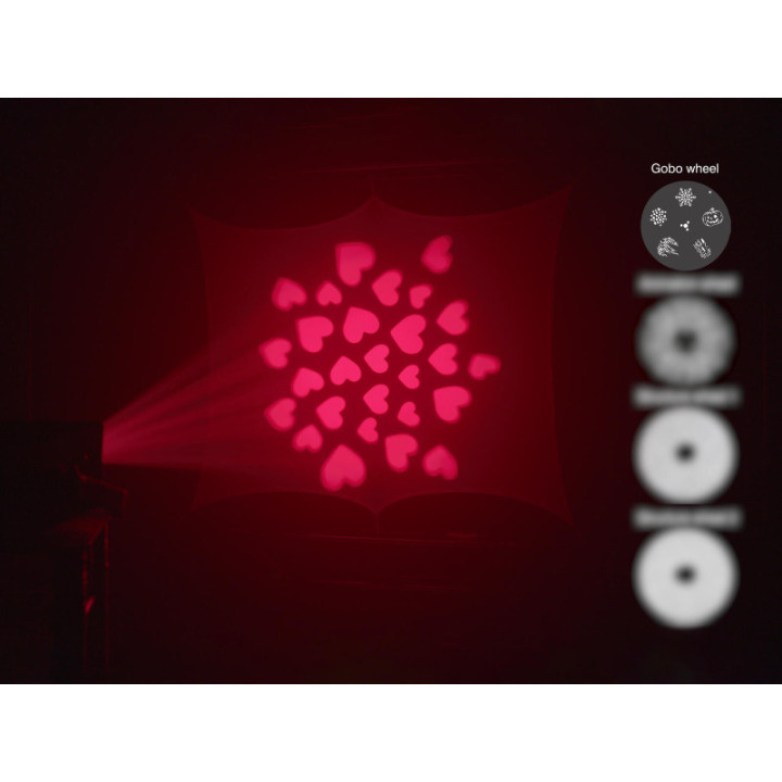 EUROLITE LED EVO-120 QCL Multi Effect Projector - KaotikaStore - 4026397752403