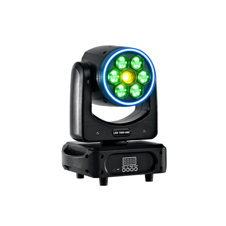 EUROLITE LED TMH-H60 Hybrid Moving Head Spot/Flower - KaotikaStore - 4026397754957