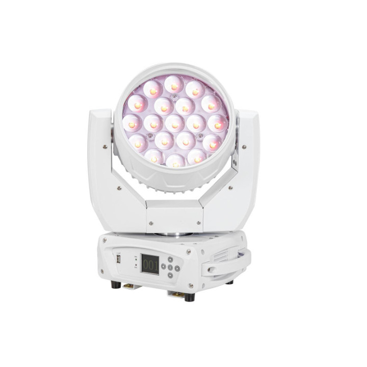EUROLITE LED TMH-X4 Zoom wash testa mobile bianco - KaotikaStore - 4026397713206