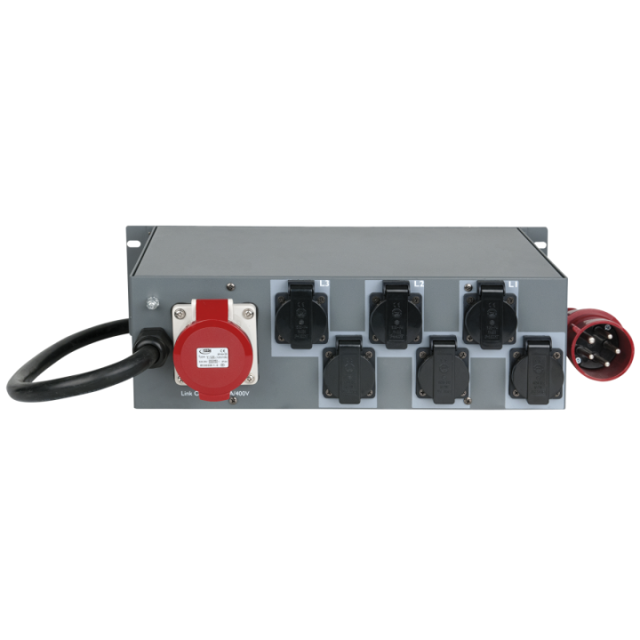 50634 SHOWGEAR PS-3202 MKII CEE 32 A Ingresso CEE 32A - 2 uscite CEE 16A + 6 prese schuko KaotikaStore 8717748321145