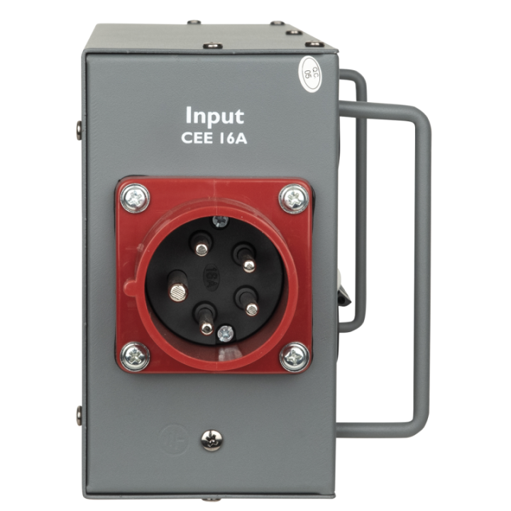 91135 SHOWGEAR Power Split 16 True CEE 16 A Powersplit con fusibile - CEE a ProPower True1 KaotikaStore 8717748492517