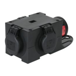 91211 PCE Powersplit 5 CEE 16 A 3 Schuko KaotikaStore 8717748381408