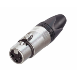 NC3FXX NEUTRIK XLR 3P Connector - female - Neutrik XX Contatti in argento - alloggiamento nichel KaotikaStore 7613187000027