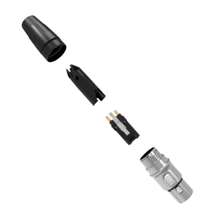 SCHF3 SEETRONIC Connettore XLR 3P - femmina KaotikaStore 8717748623287