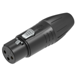 SCMF3BGBK SEETRONIC Connettore XLR 3P