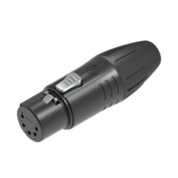 SCMF5BBK SEETRONIC Connettore XLR a 5 poli - femmina KaotikaStore 8717748634412