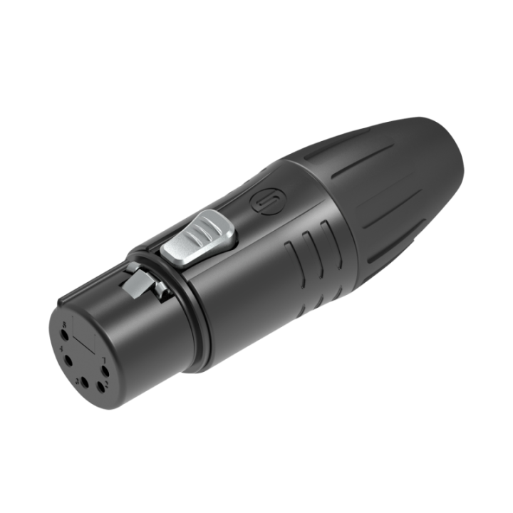 SCMF5BBK SEETRONIC Connettore XLR a 5 poli - femmina KaotikaStore 8717748634412