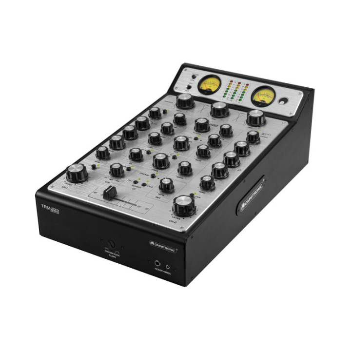 OMNITRONIC TRM-222 Rotary Mixer a 2 canali - KaotikaStore - 4026397716375